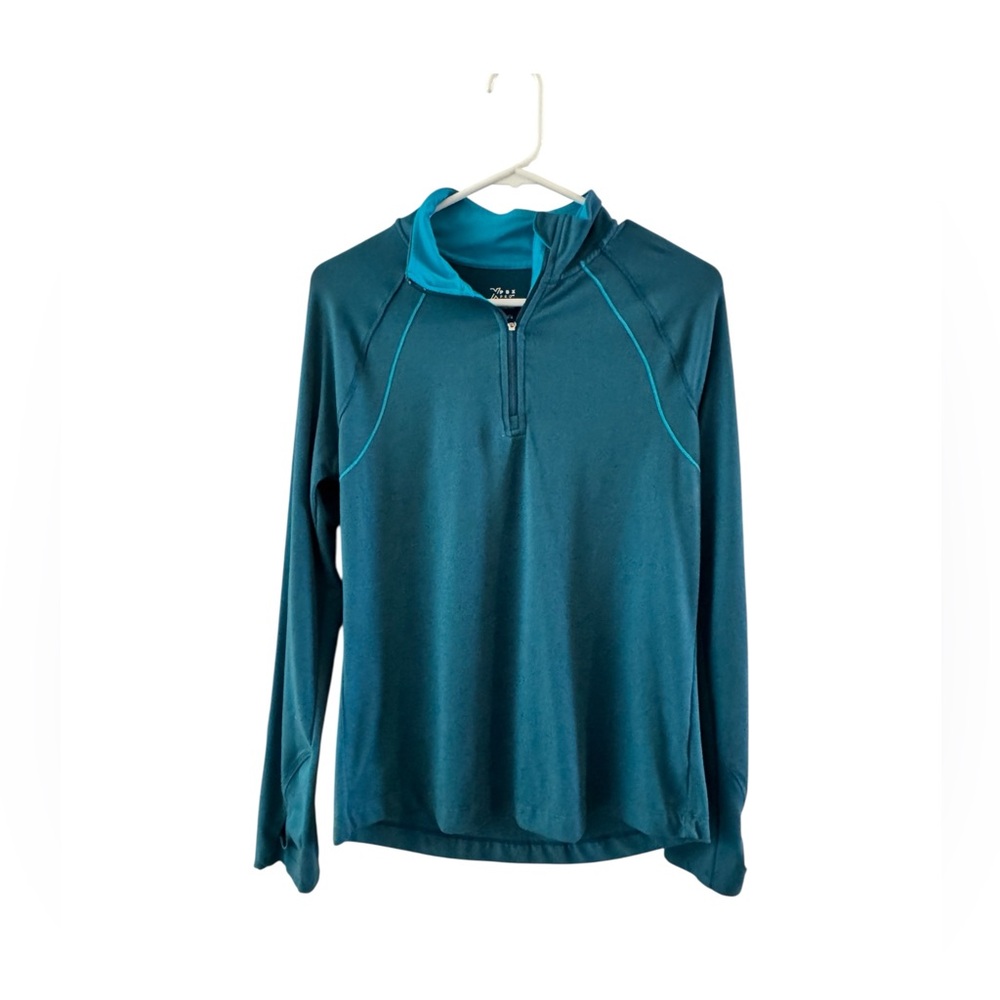 Women’s Teal Quarter-Zip Pullover Speed Dri Technology